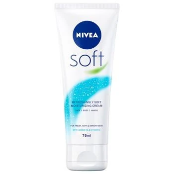 Крем для обличчя, рук та тіла освіжаючий зволожуючий NIVEA Soft, 75 мл