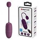 Віброяйце Pretty Love Nymph Vibrating Egg Dark Purple (App), 12 режимів вібрації та управління з телефону