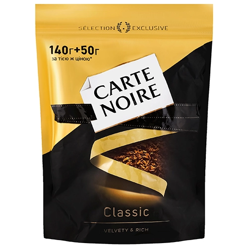 Кава Carte Noire 140г х 50г розчинна