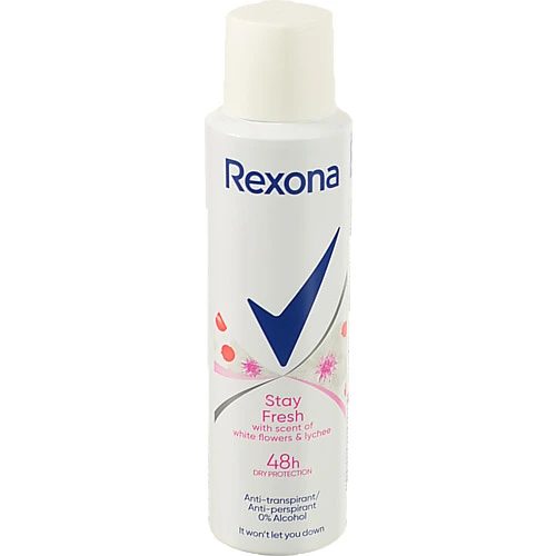 Антиперспірант аерозоль Білі квіти та лічі Rexona 150мл