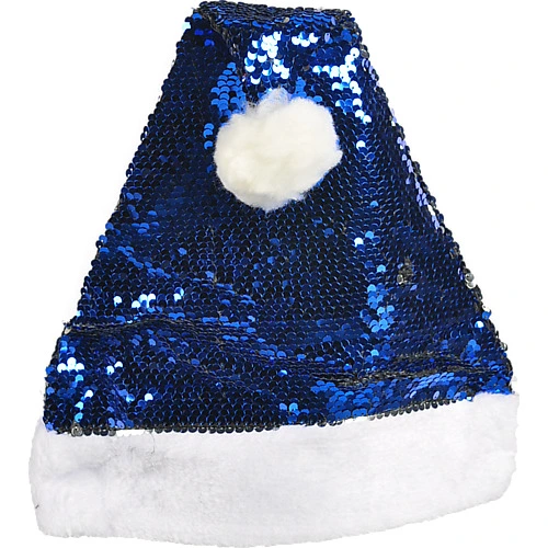 Капелюх Діда мороза з блискітками тип 6