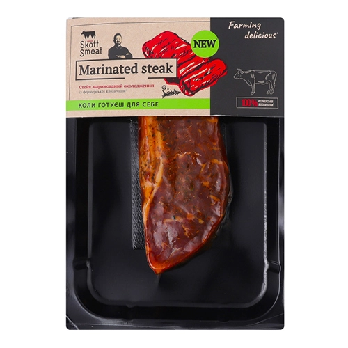 Стейк маринований н.ф охл Skott Smeat