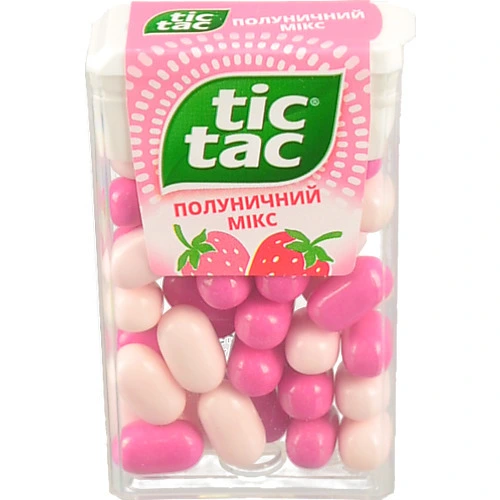 Драже Тік Так 18г полуничний -25%
