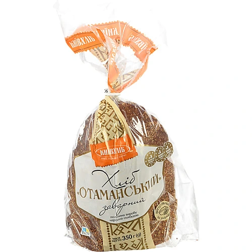 Хліб [Київхлібk [Отаманський заварнийk половинка в нарізці, 350 г