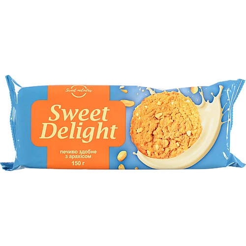 Печиво Sweet melodies 150г здобне арахіс