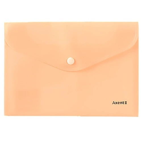 Папка на кнопці. А5. Pastelini. персикова