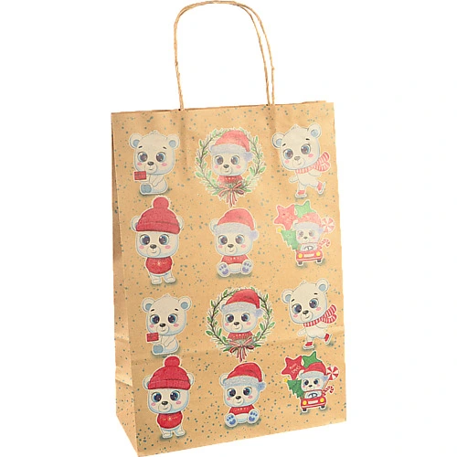 Пакет паперовий ПБС 340х230х100 крафт