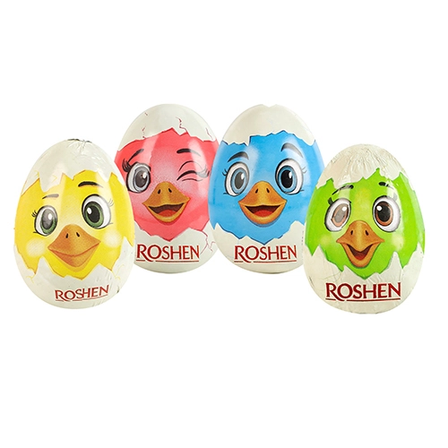 Шоколадна фігурка Roshen 26г яйце весняне