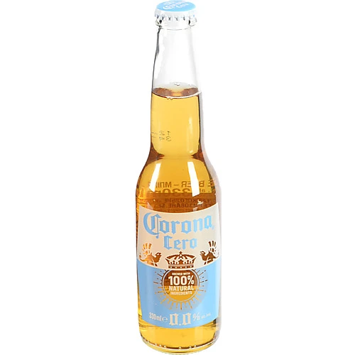 Пиво безалкогольне Corona Cero світле фільтроване пастеризоване, 0,33 л