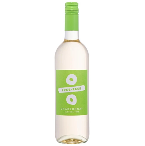 Напій Free Pass 0.75л chardonnay б.а біле