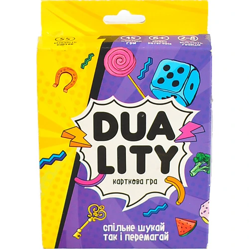 Гра настільна для дітей від 6років 30958 Duality Strateg 1шт