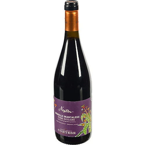 Вино Nerello Mascalese 0.75л Cortese Nostru Terre Siciliane IGP червоне сухе
