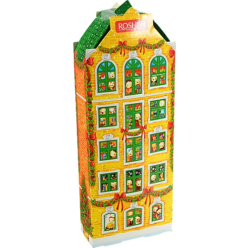 Н.П Рошен 729г новорічний будиночок