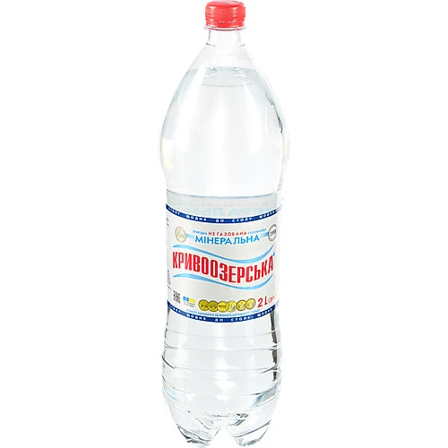 Вода мінеральна природна столова негазована Кривоозерська 2л