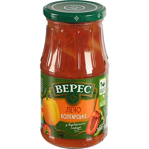 Лечо Болгарське Верес с/б 500г