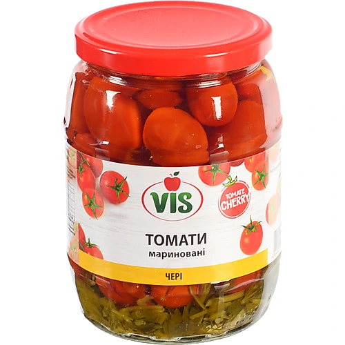 Томати Vis 670г чері мариновані