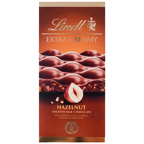 Шоколад Lindt 80г молочний з фундуком