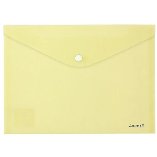 Папка на кнопці. А5. Pastelini. жовта