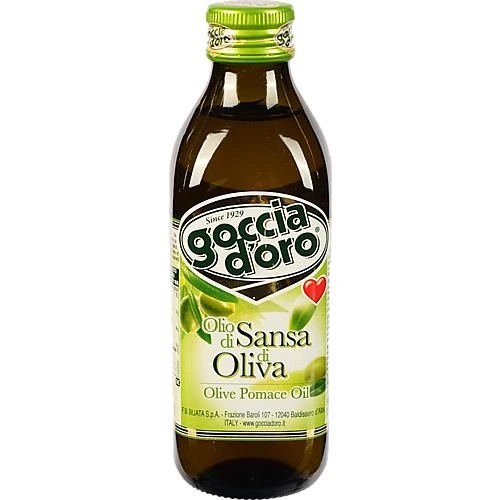 Оливкова олія GOCCIA D'ORO Extra Virgin 0,5л Скляна пляшка