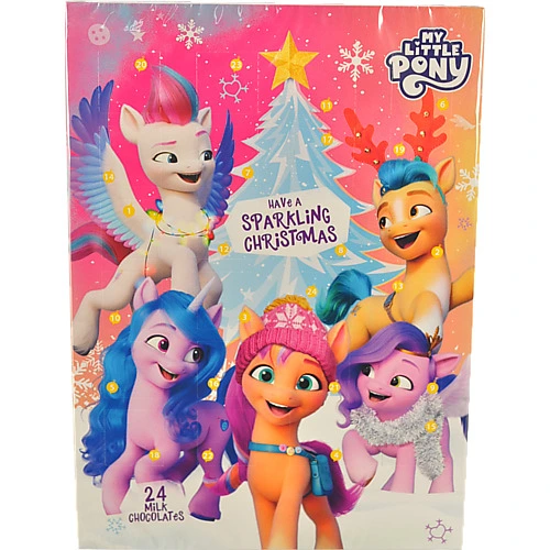 Новорічний Адвент календар 50г шоколад моя маленька поні