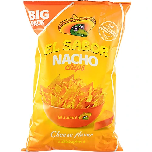 Чіпси EL Sabor 180г начос сир