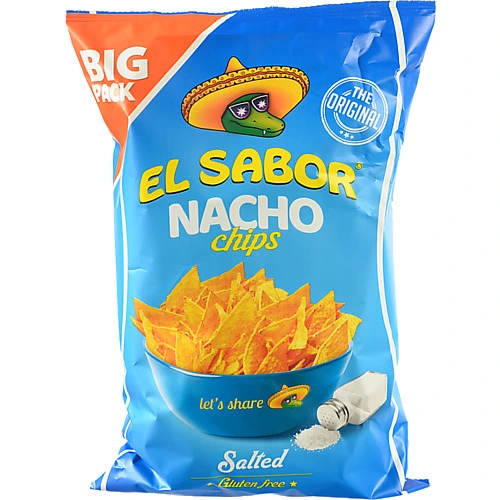 Чіпси EL Sabor 180г начос сіль