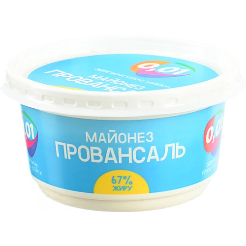 Майонез 0.01 67% провансаль пет банка