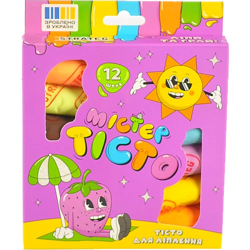 Набір для творчості 41002 Містер Тісто Strateg 1шт