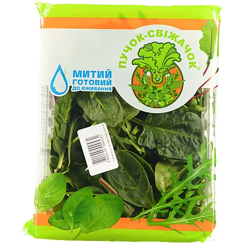 Салат рукола мангольд шпинат 75г