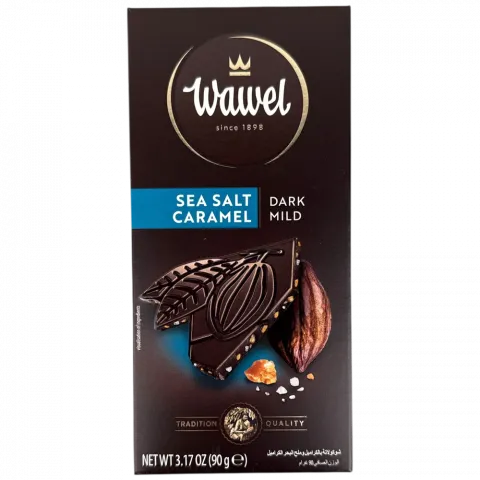 Шок. Wawel 90 г чор. з морською сіллю/карамеллю И587 (Пол)