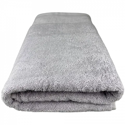 Рушник махровий DINA.ME QD-0496 70х140 см 550 г/м2 Блідий Бузковий (Узбекистан) И564