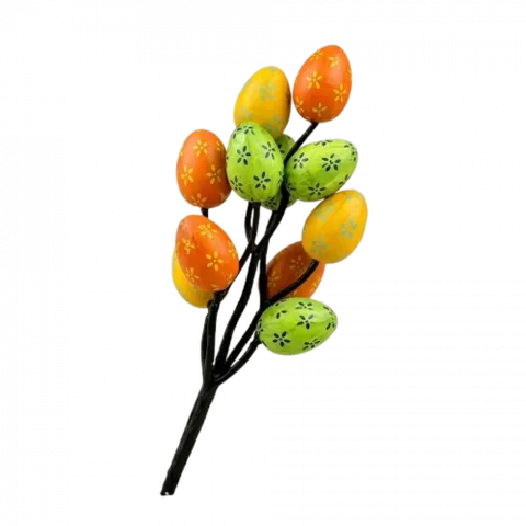 Декор Великодній гілка з яйцями B1-0940 B186-392 И