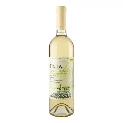 Вино Villa Tinta Sukholimanskiy 0,75 л сух. біле