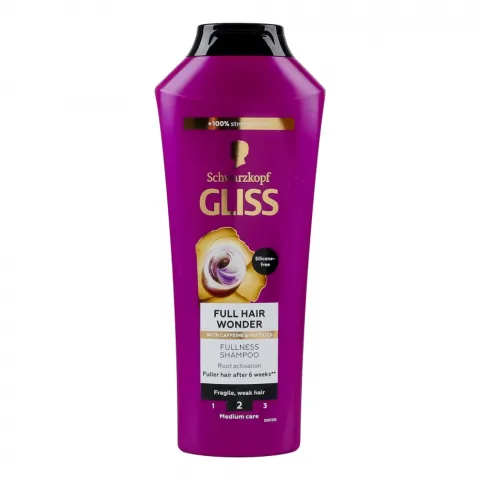Шампунь Gliss 400 мл Full Hair Wonder