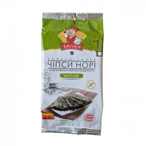 Чипси Норі Ямчан 4,5 г WasabiI