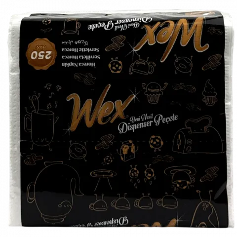 Серветки паперові Wex 250 шт 2 шари И498 (Туреччина)