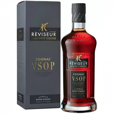 Коньяк REVISEUR VSOP 0,7л 40 под. коробка+бокали(Франція)