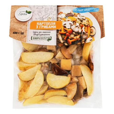 Св морож Суміш Spela 400 г Картопля з грибами