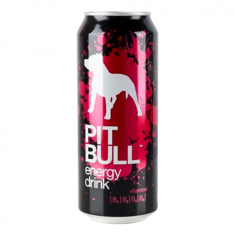 Напій б/алк. Піт Буль 0,5 л з/б Ягода