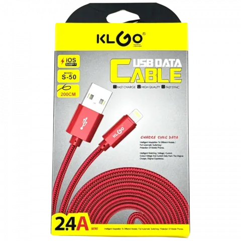 Кабель передачі даних USB-IOS 2м S-50 арт. 17488-12 И068