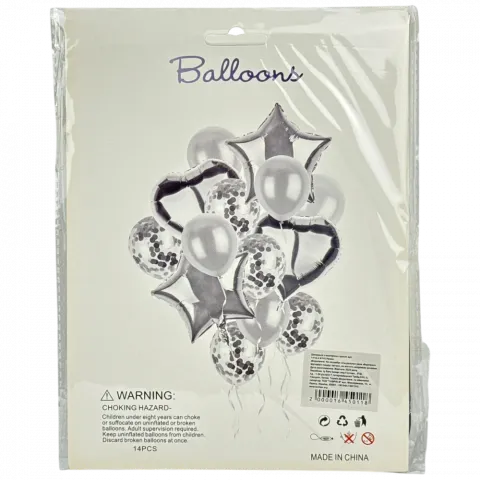 Декорація з повітряних кульок арт. 1416-4 И118