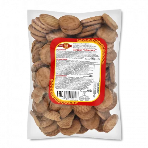 Печ ХБФ 400 г Монетки