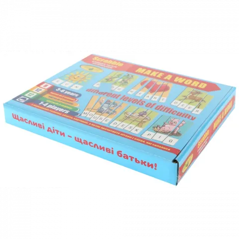 Настільна гра Ерудит Склади слово Make a word англ.