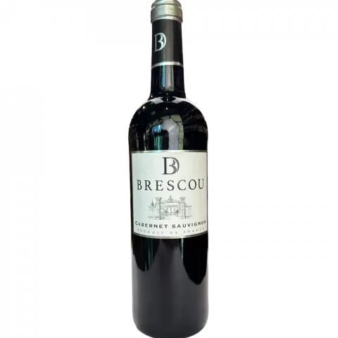 Вино 75 BRESCOU Каберне 0,75л сухе черв. 13,5 (Франція)