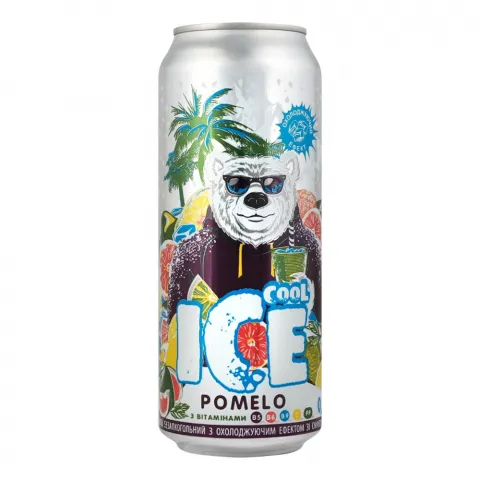 Напій б/алк. Ice Cool 0,5 л з/б Помело
