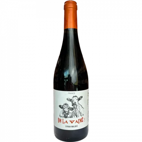 Вино OH LA VACHE Сіра Мальб.0,75 л сухе чер.12,5Франція