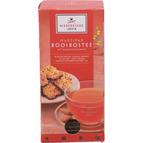 Чай Нідереггер 25 шт. Ройбуш Марципановий (пак.) (Німеччина)