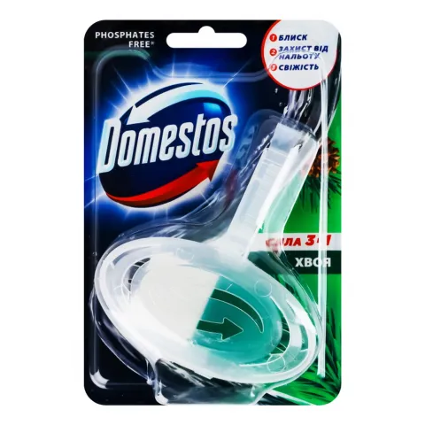 Освіж. д/унітазу Domestos 35 г Хвоя