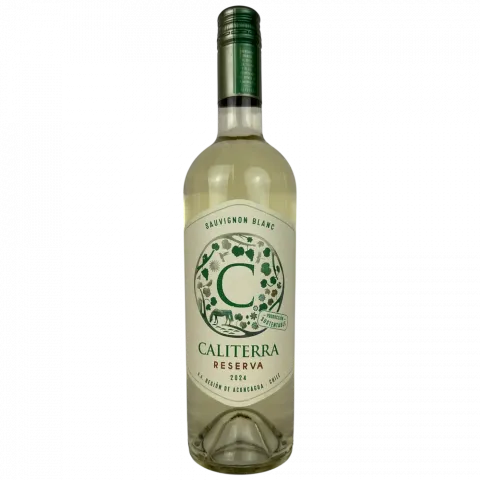 Вино CALITERRA Res 0,75л Сав. Блан сух. біле 13 (Чилі)