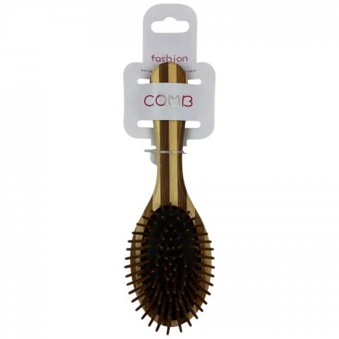Щітка для волосся бамбук 21,5 см смужки арт. 3179-5 И770